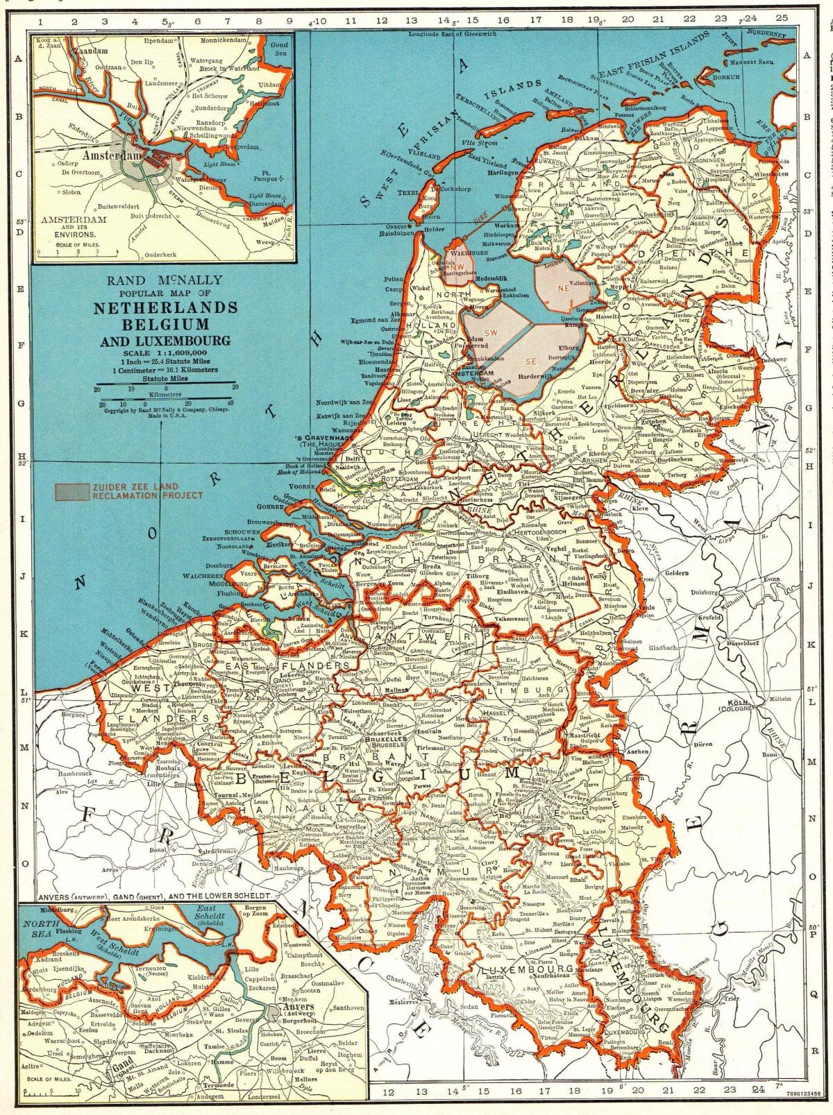 荷兰历史地图