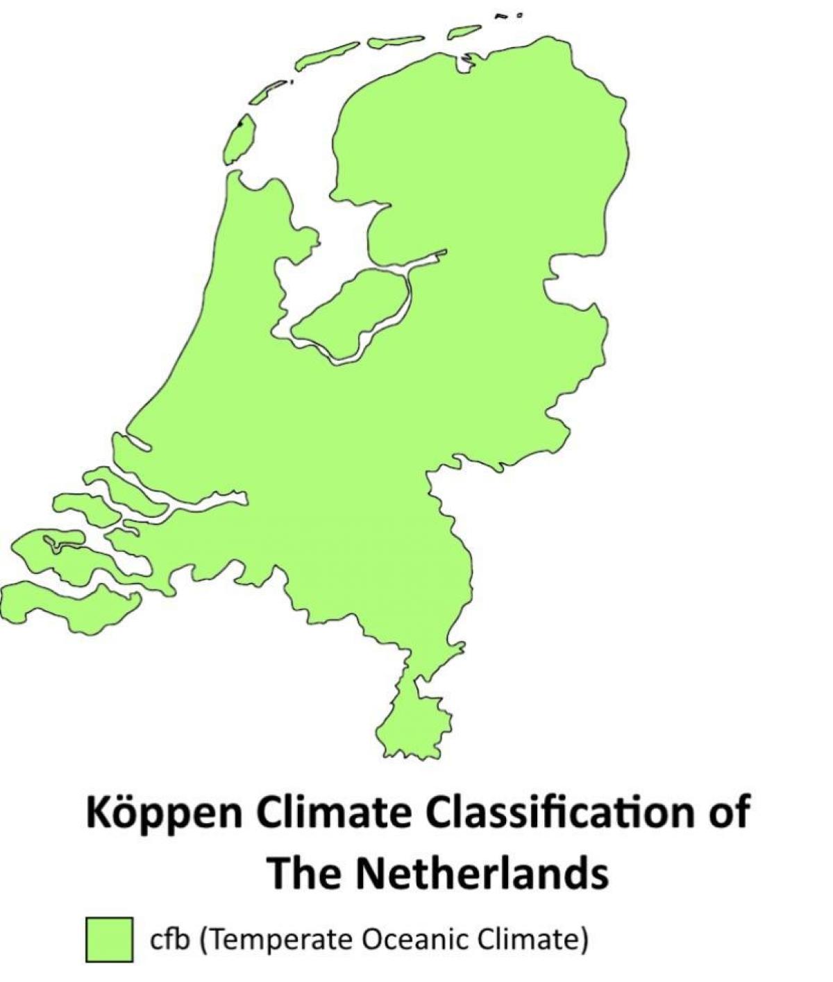荷兰气温图